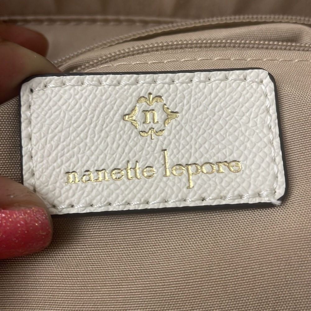 NANETTE LEPORE Bag Summer Botanical CottageCore Makena new vegan leather purse - Picture 2 of 16
